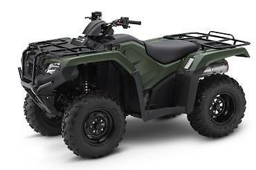 2017 Honda Rancher 4X4 Auto DCT EPS (Green/--)