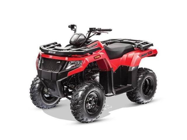 2017 Arctic Cat Alterra 300 (Red/--)