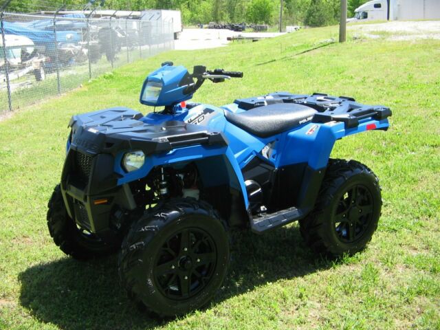 2018 Polaris SPORTSMAN 450 H.O. EFI 4x4 W/14" BLACK WHEELS & TIRES